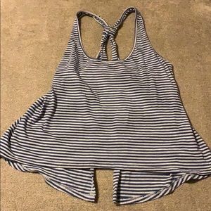Roxy Open Back Tank Top